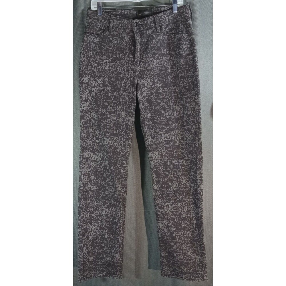 Levis 512 Straight Leg Jeans Womens Size 12M 31X32 Black Urban Camo BOHO Indie